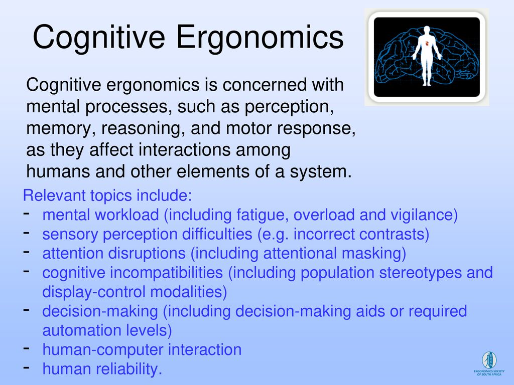 Round Table Discussion on Ergonomics Competencies - ppt download