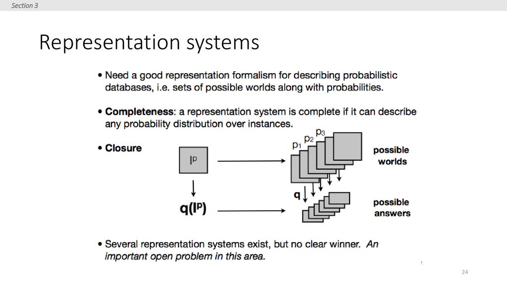Lecture 16: Probabilistic Databases - ppt download