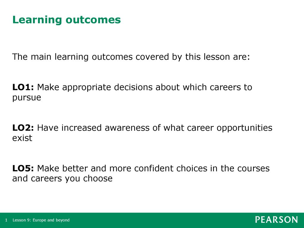 Introduction to lesson 9 europe and beyond ppt download