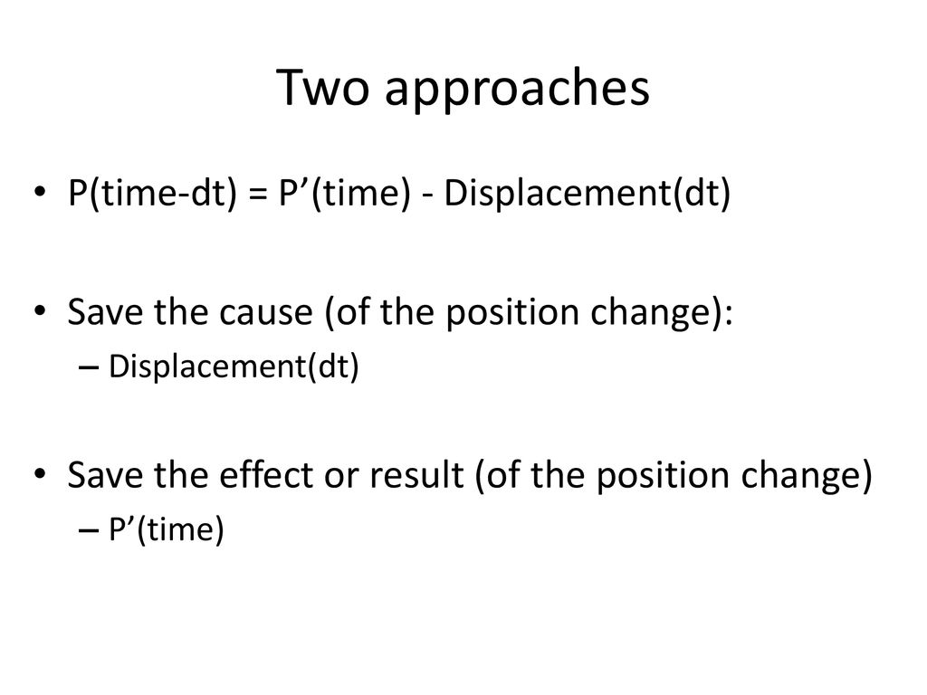 Updating an animated scene ppt download