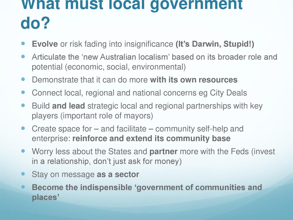 Shaping and selling a new australian localism ppt download