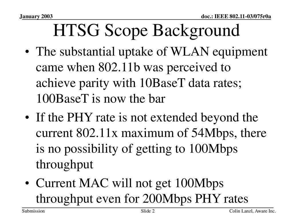 Ht sg par proposal colin lanzl aware inc ppt download