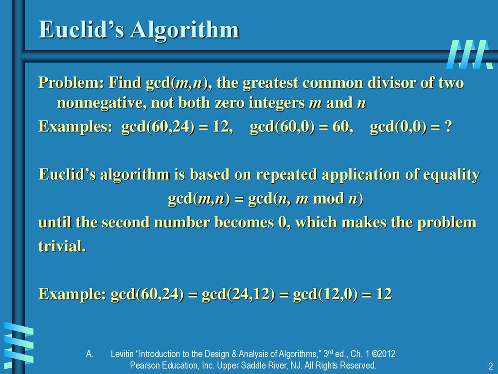 What is an algorithm? An algorithm is a sequence of unambiguous ...