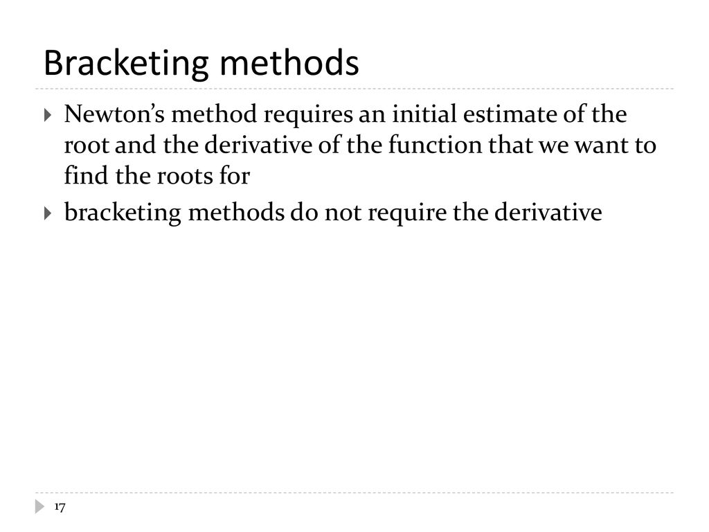 Root finding ppt download