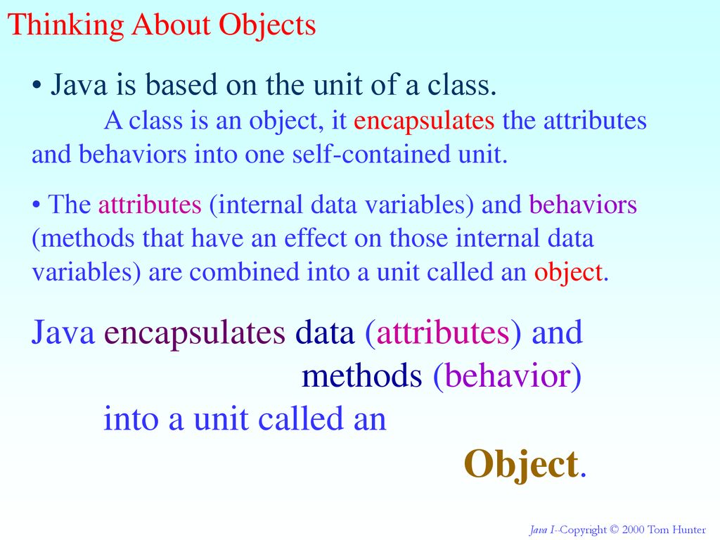 Java I. - ppt download
