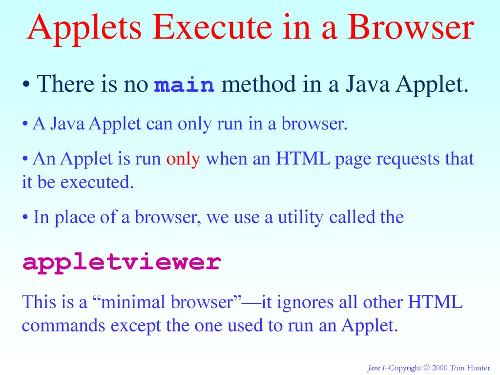 Java I. - ppt download