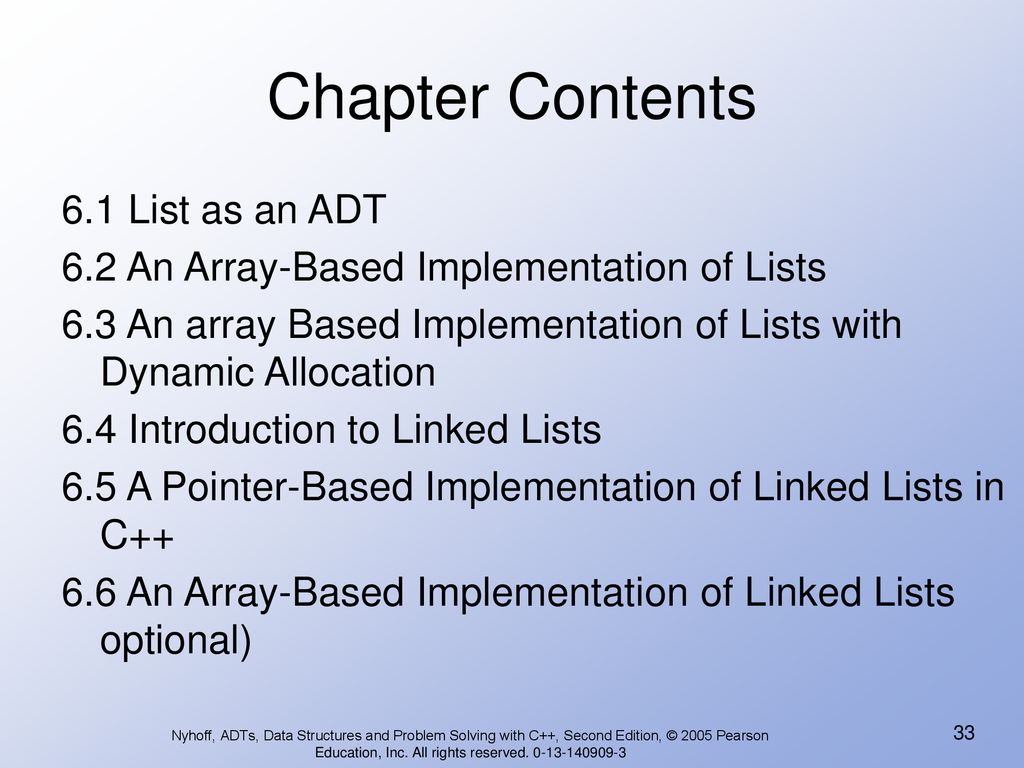 Brief Review of ADTs and Class Implementation - ppt download