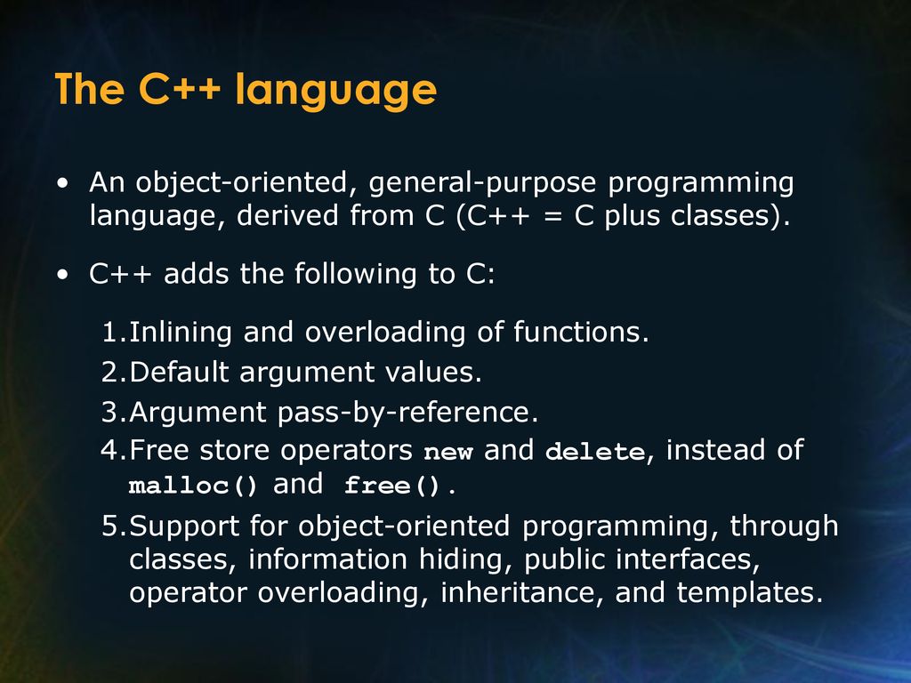 Object-Oriented Programming - ppt download