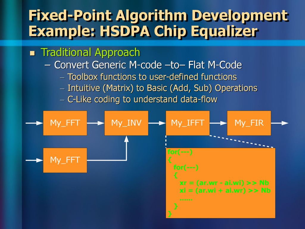 Matlab as a Development Environment for FPGA Design - ppt download