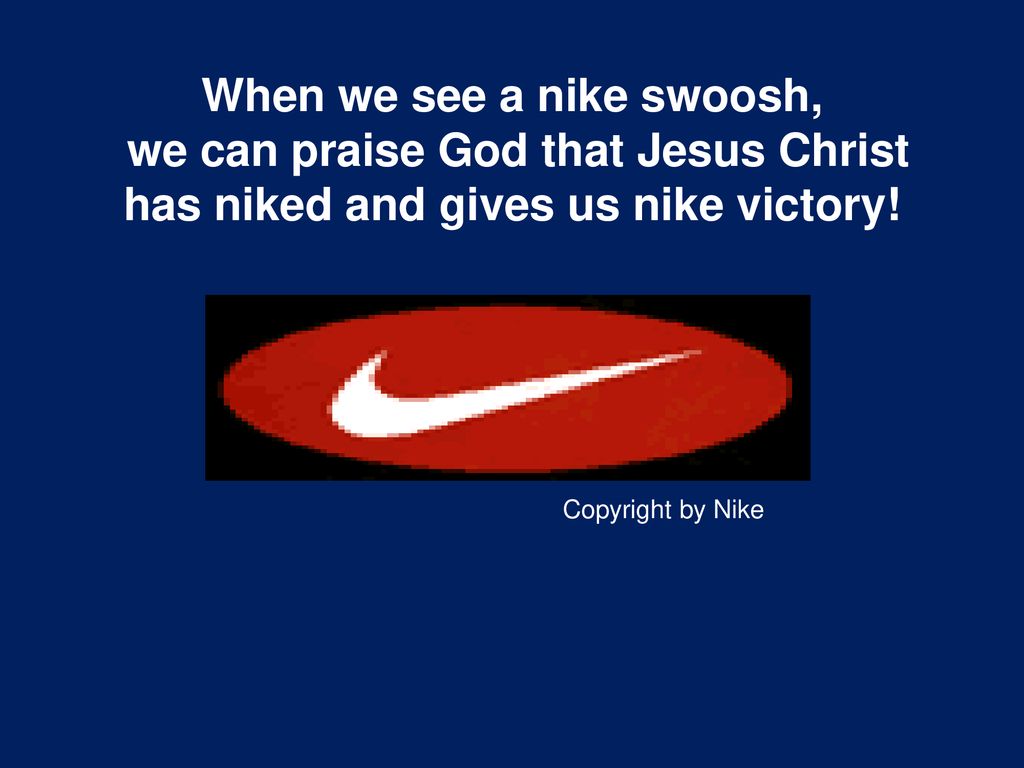 Jesus Christ has niked and gives us nike victory! - ppt download