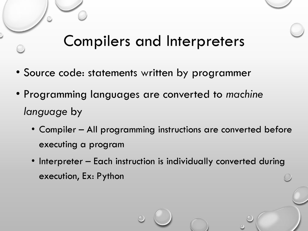 Topics Introduction Hardware and Software How Computers Store Data ...