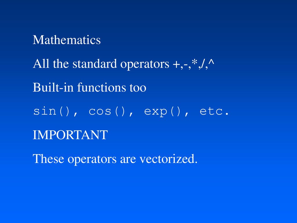 Matlab review Matlab is a numerical analysis system - ppt download