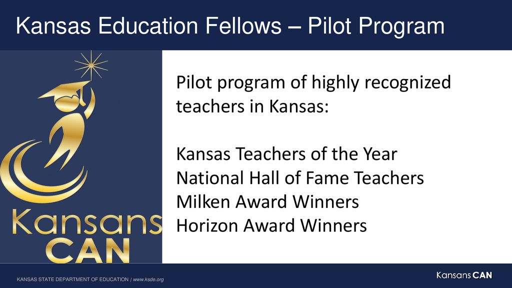 Kansas Education Fellows – Pilot Program