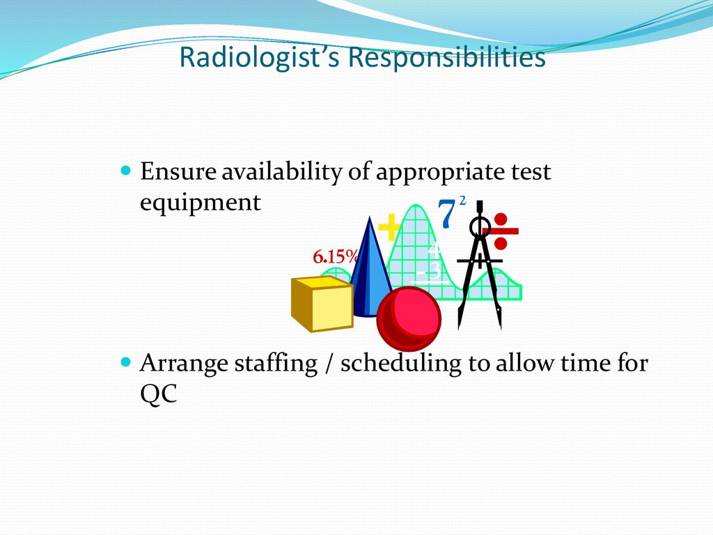 Radiologist’s Responsibilities