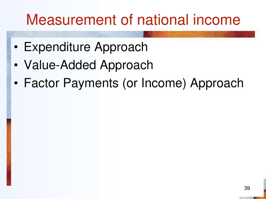 National Income Accounting - Ppt Download