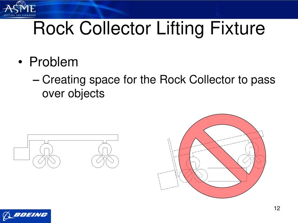 Rock Collector Lifting Fixture