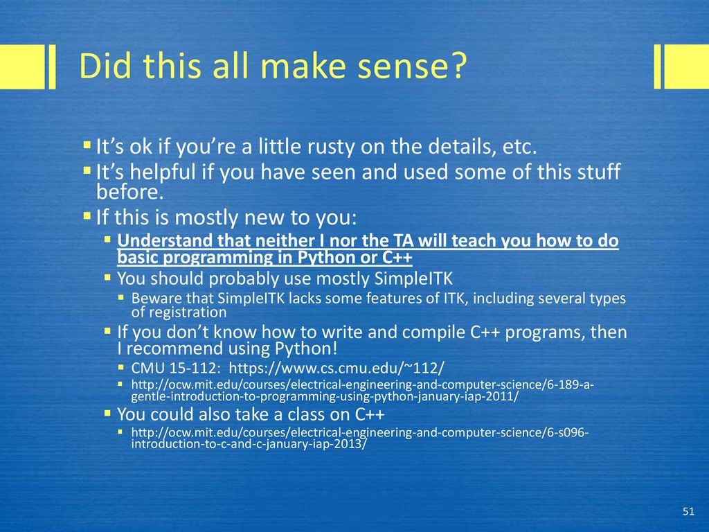 Lecture 2 A brief overview of simple Python and more advanced C++ - ppt ...