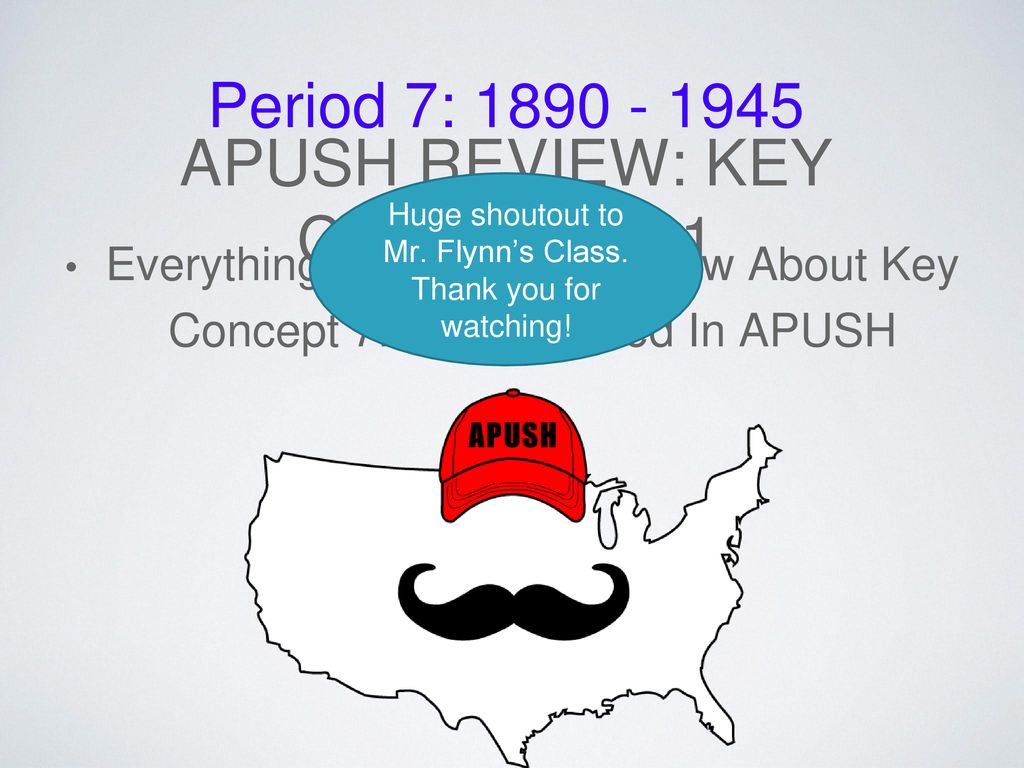 APUSH Review: Key Concept Ppt Download