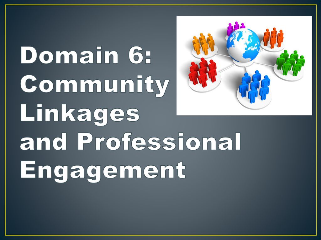 Domain 6: Community Linkages and Professional Engagement