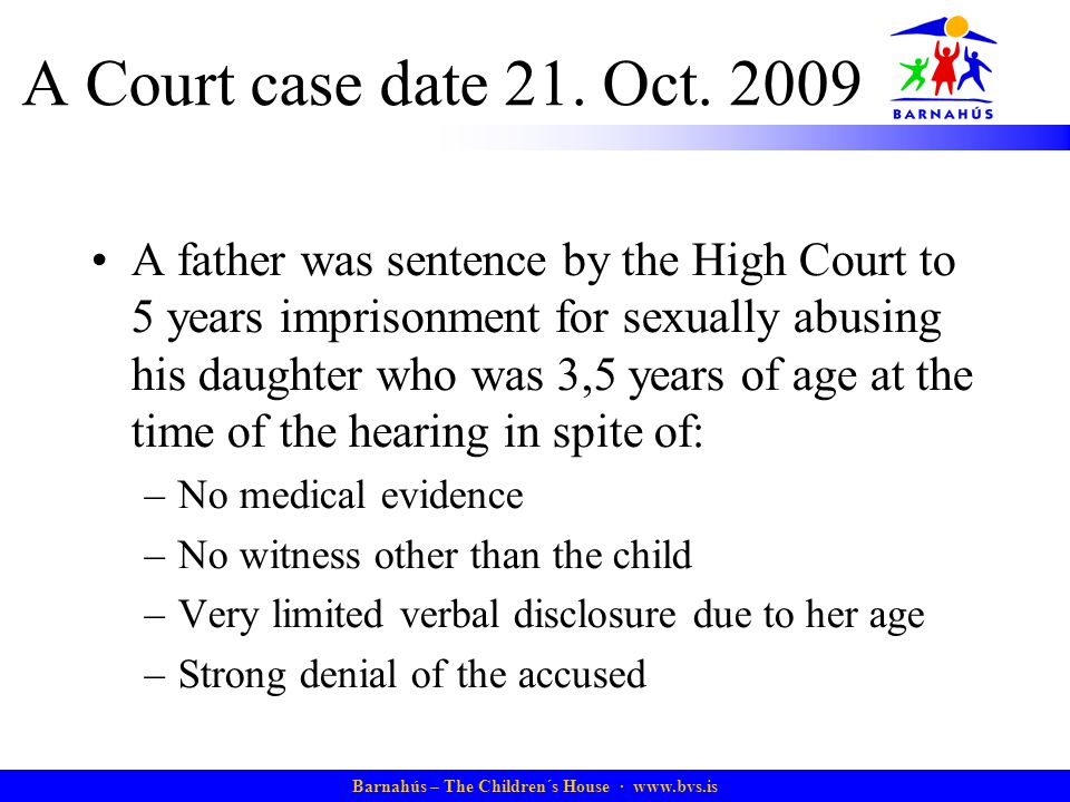 A Court case date 21. Oct. 2009