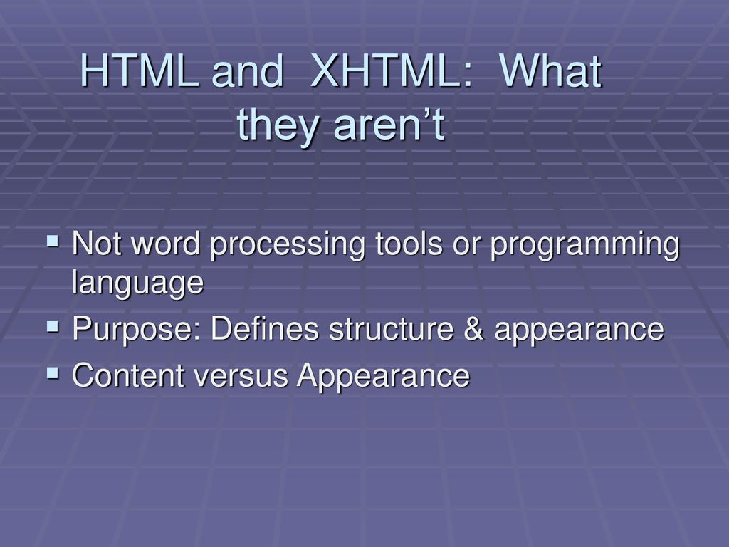 Chapter 1 HTML, XHTML, and the World Wide Web - ppt download