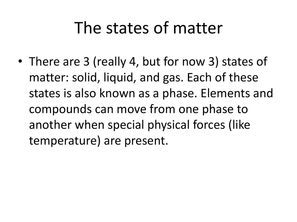 Ch 3 Sec 2: Changes of State - ppt download