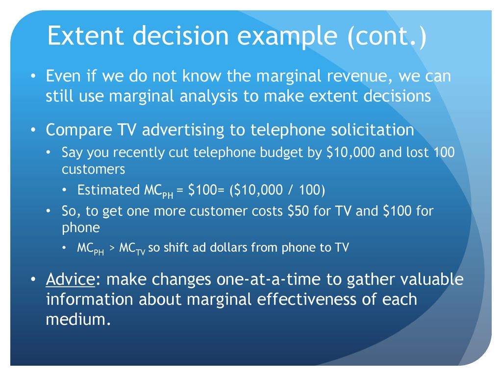Chapter 4 Extent (How Much) Decisions - ppt download