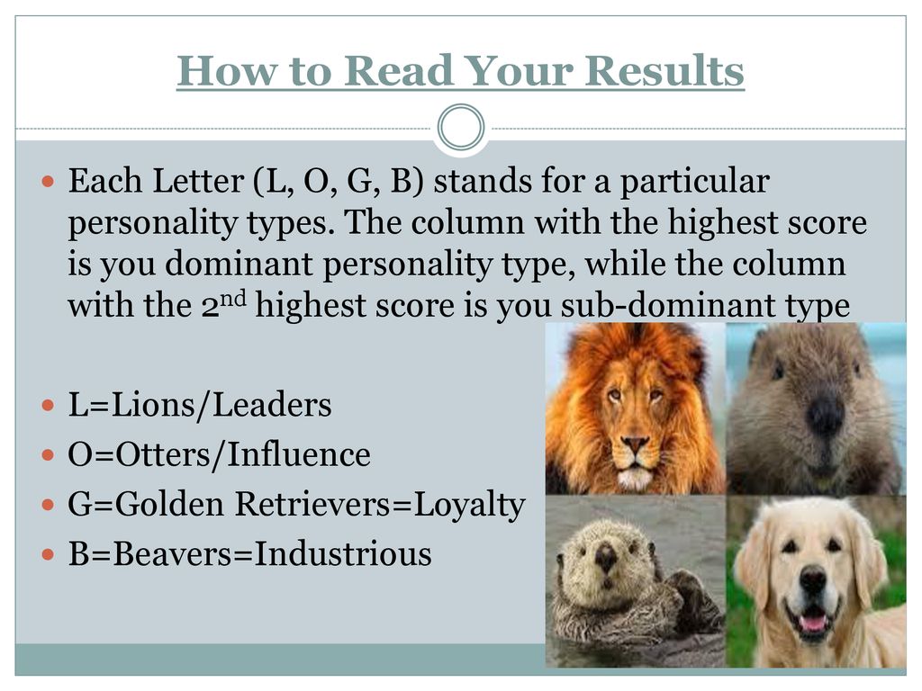 The 5 Minute Personality Test - ppt download The 5 Minute Personality Test - ppt download