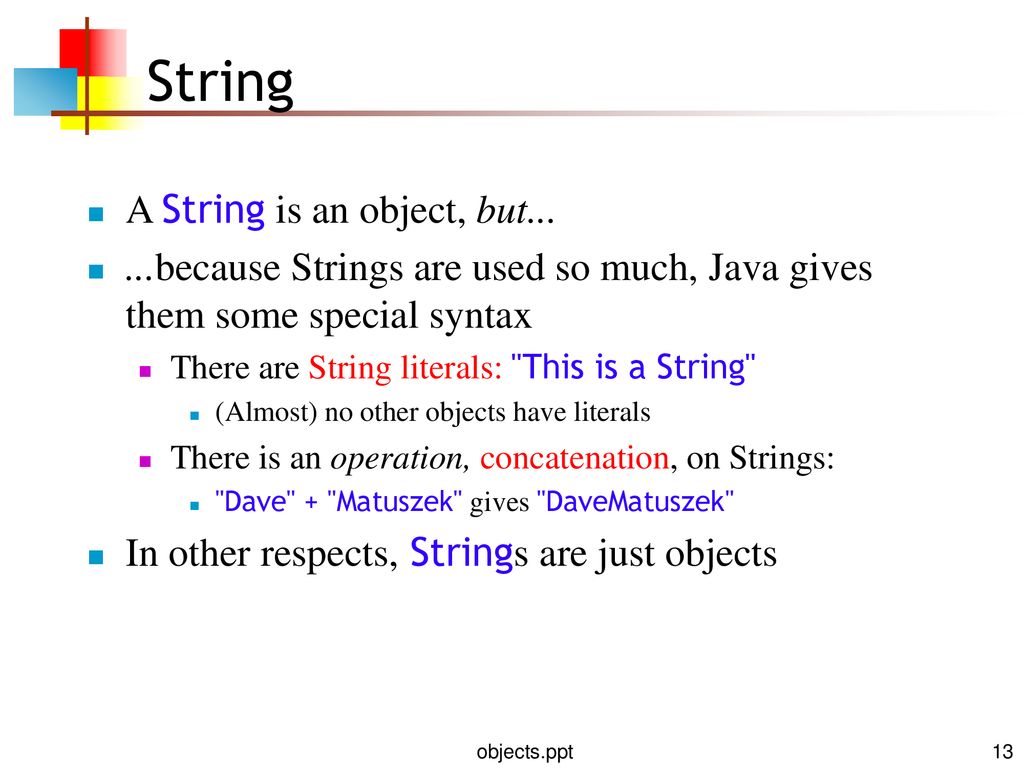 Using Objects 21-Nov ppt download