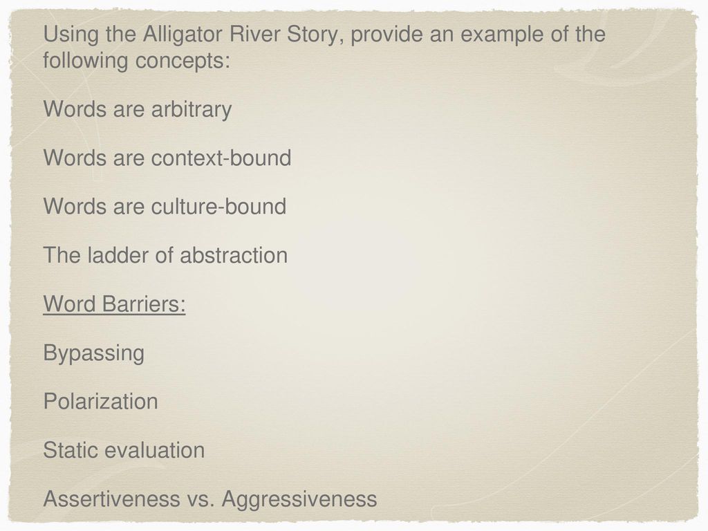 alligator river story