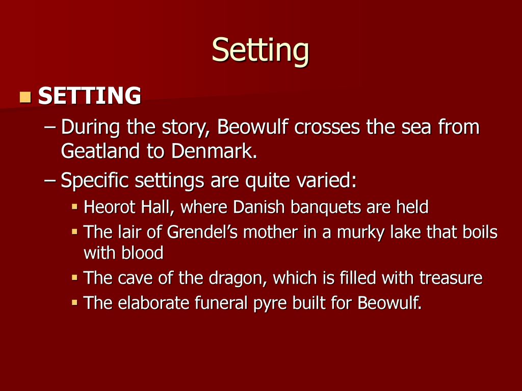 Beowulf: A New Telling. - ppt download