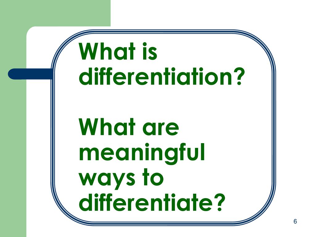 Differentiated Instruction Aligned To The ELA Common Core Standards ...