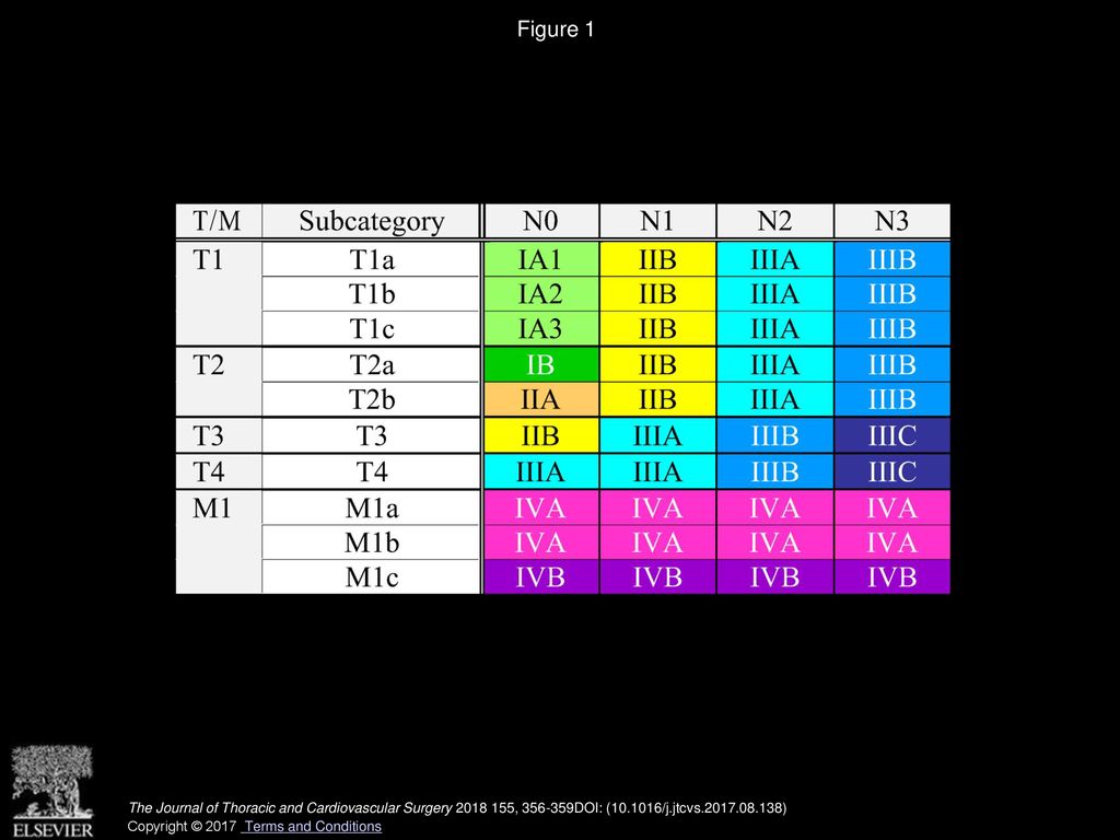 Figure 1 Lung cancer stage grouping (eighth edition).