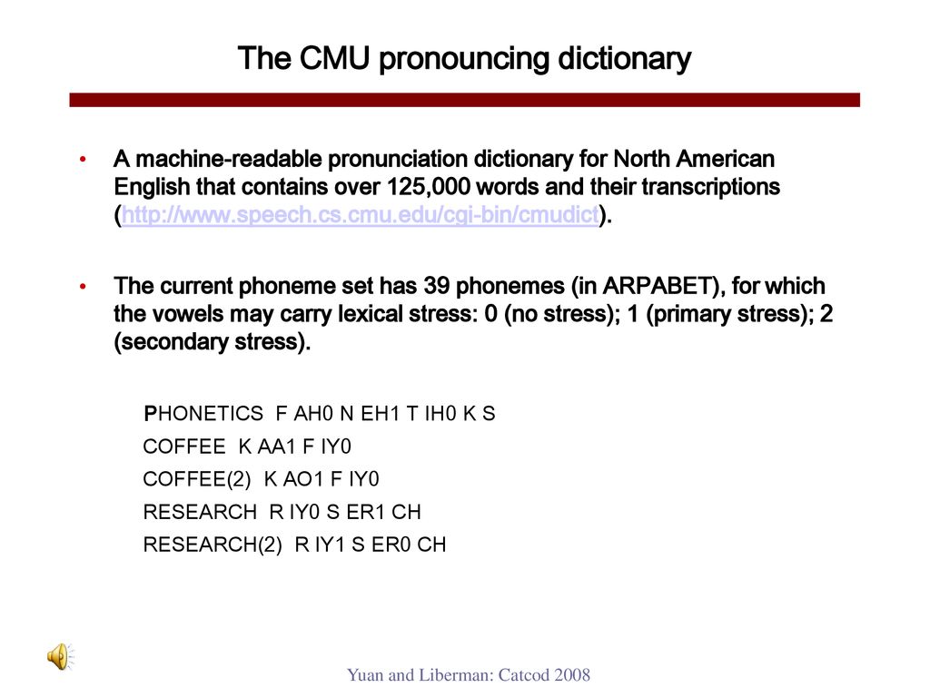 Audio books for phonetics research ppt download