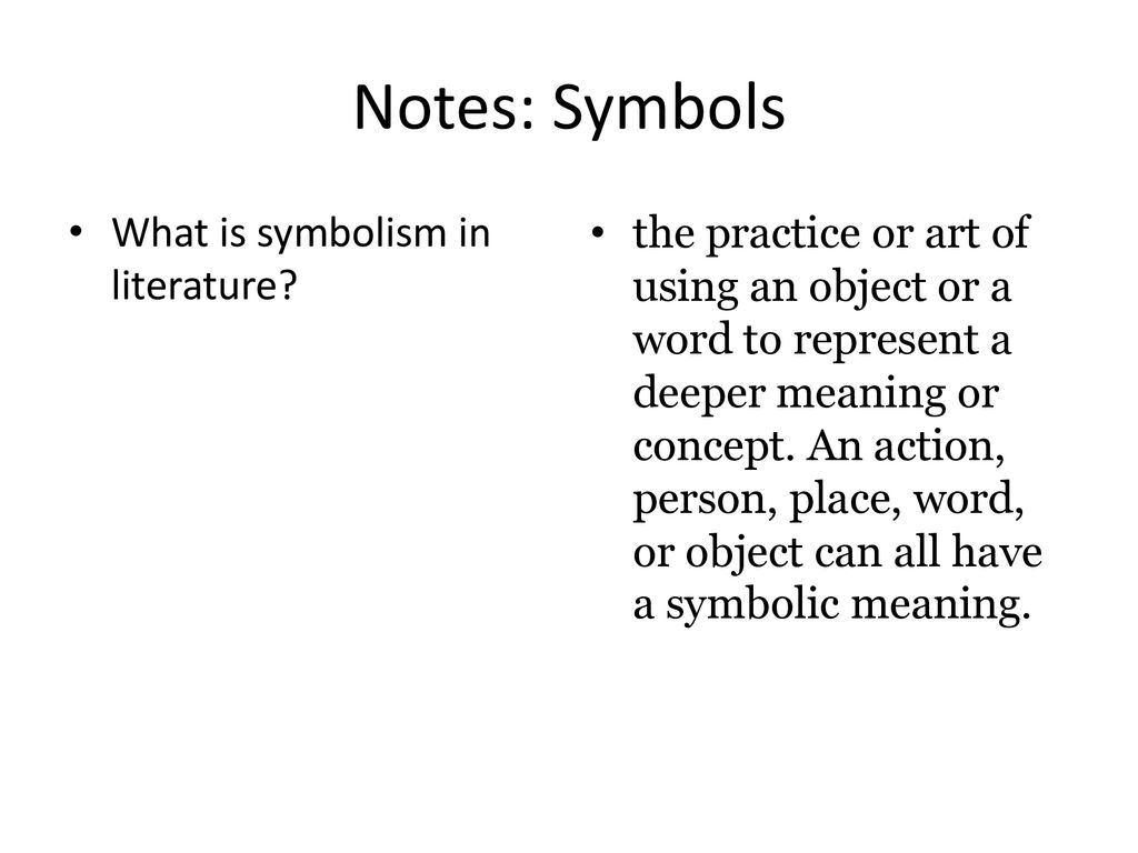 notes-symbols-what-is-a-symbol-ppt-download