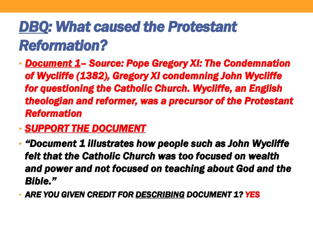 Warm Up – April 25 Answer the following questions on a post it Pertaining To Protestant Reformation Worksheet Answers