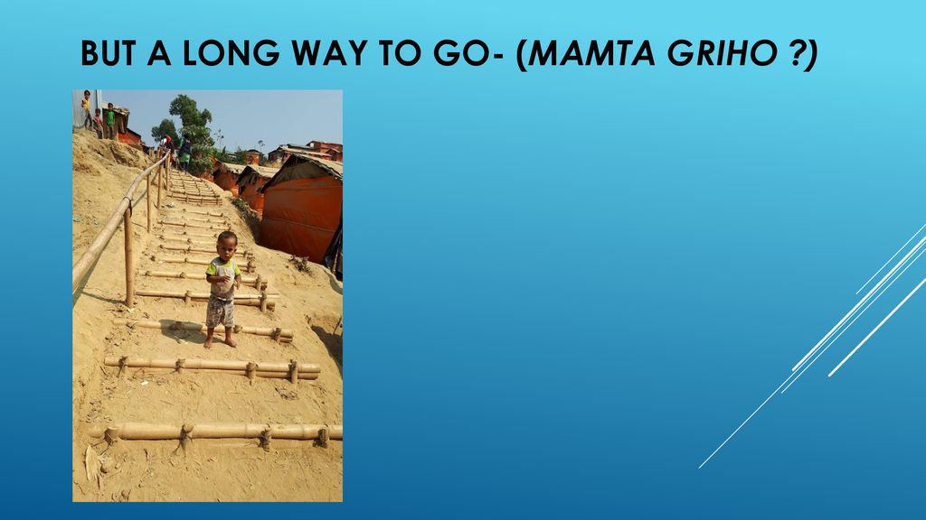 But a LONG WAY TO GO- (MaMTA GRIHO )