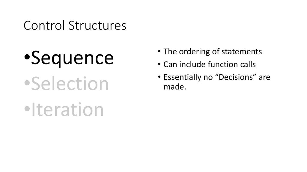 Program Flow CSCE 121 J. Michael Moore. - ppt download