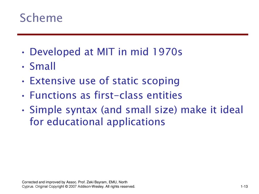 Evolution of the Major Programming Languages - ppt download