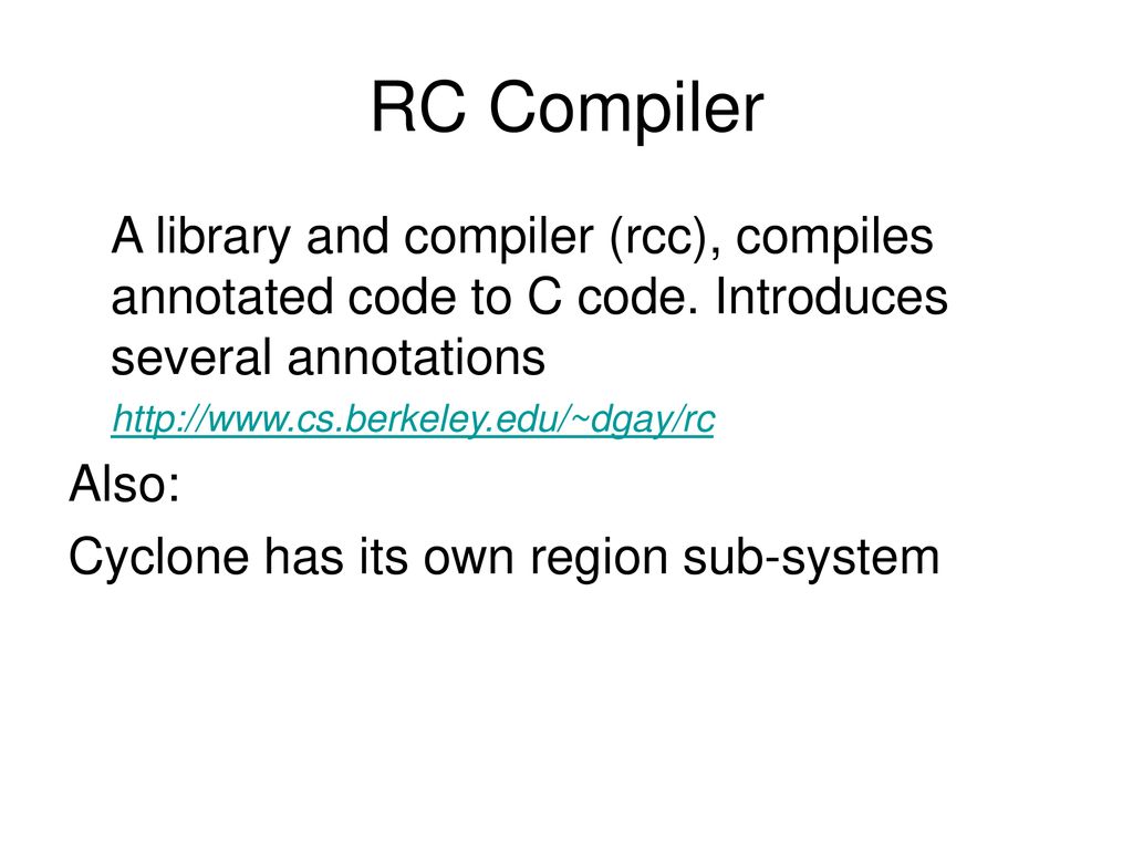 Programming with regions ppt download