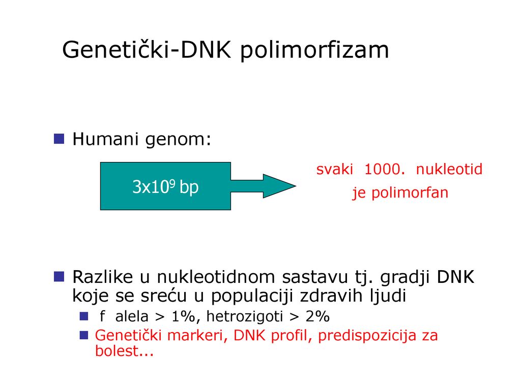 Istraživanja genoma čoveka - ppt download