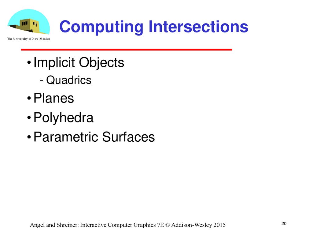 Computing Intersections