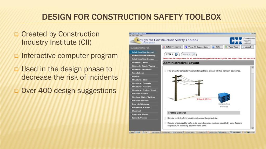 Design for Construction Safety Toolbox