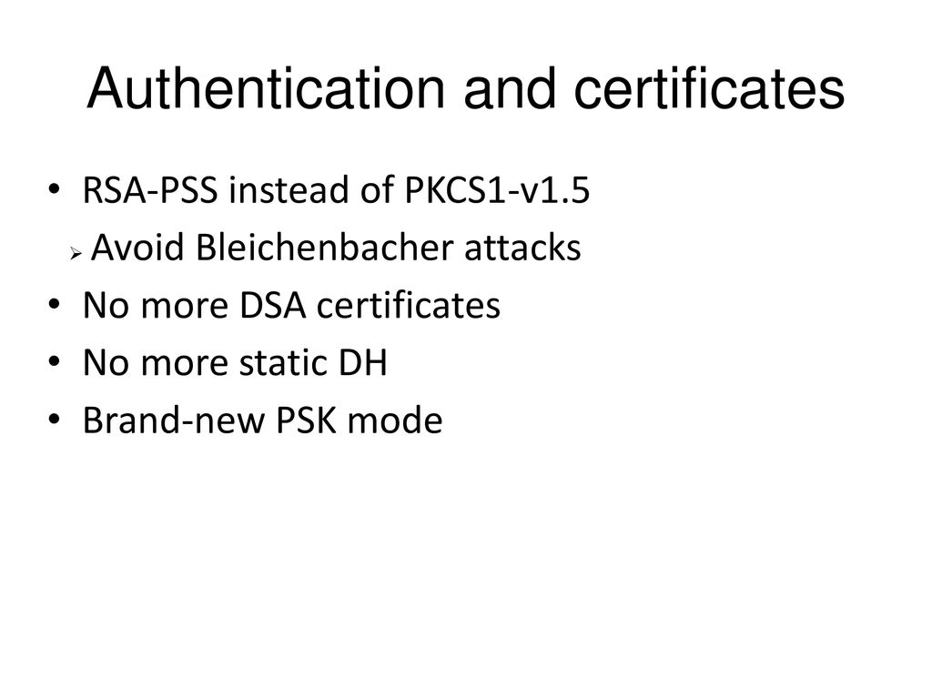 Tls 1 3 what has changed dmitry belyavskiy cryptocom ppt download