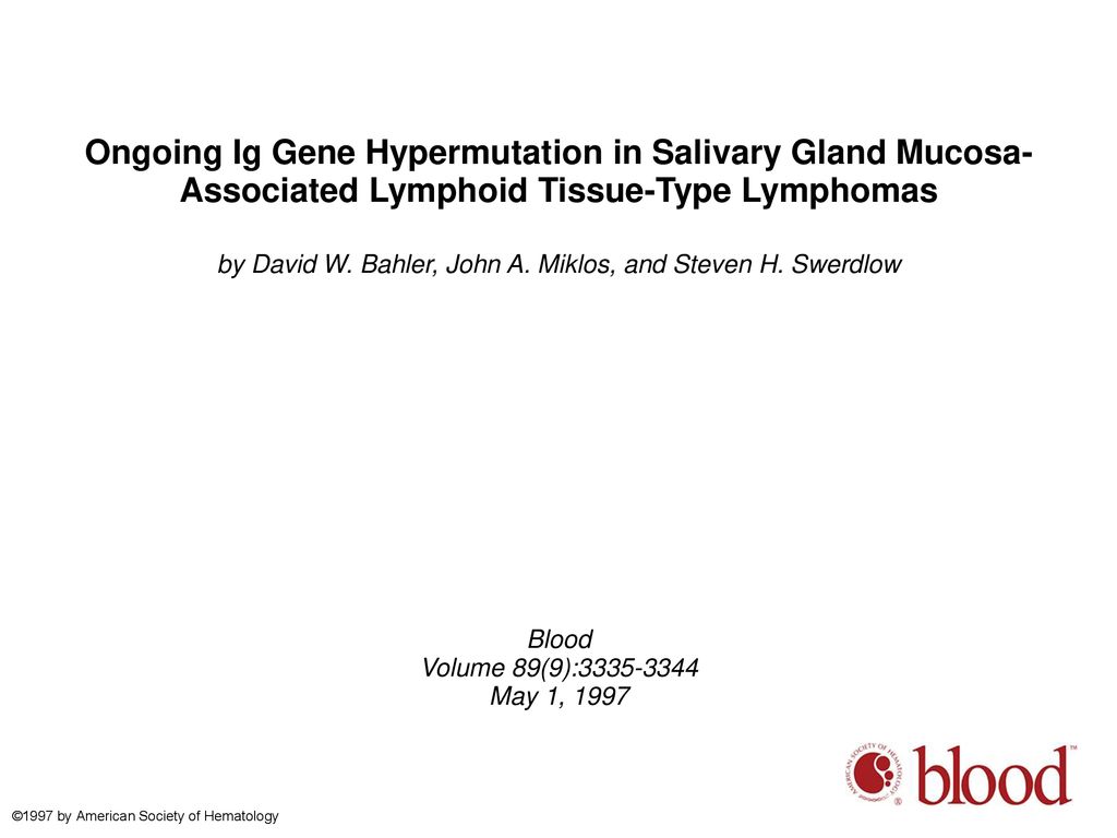 by David W. Bahler, John A. Miklos, and Steven H. Swerdlow