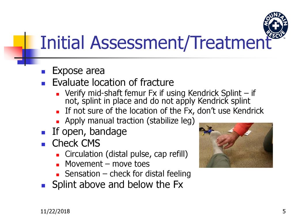 Initial Assessment/Treatment
