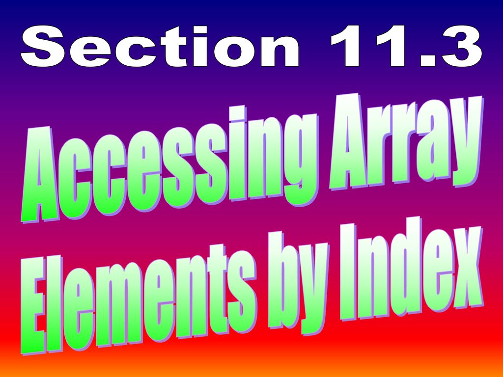 Section 11.1 Introduction to Data Structures. - ppt download