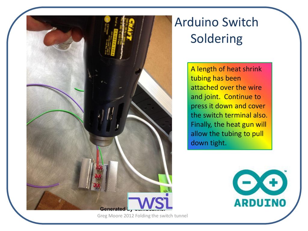 Arduino Switch Soldering