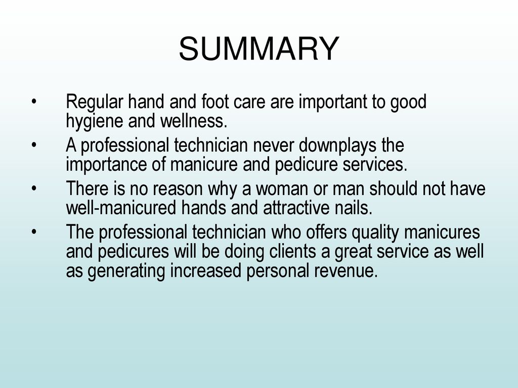 Manicuring and Pedicuring - ppt download