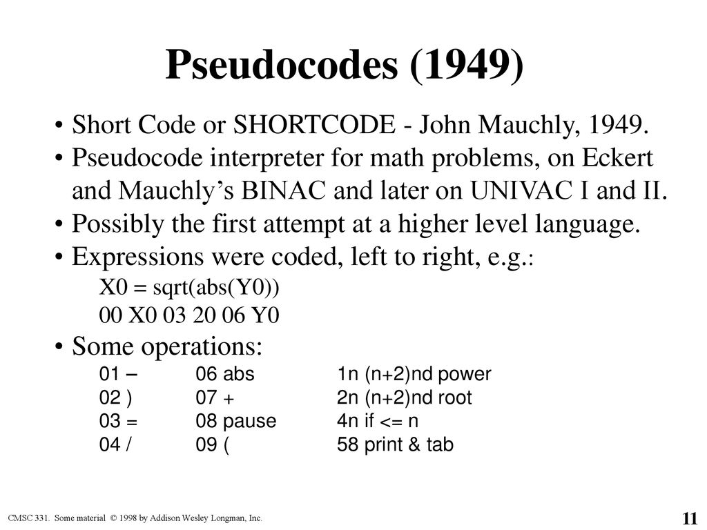 History of Programming Languages - ppt download